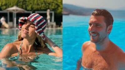 Η Ντορέττα Παπαδημητρίου και ο Γιώργος Γεροντιδάκης