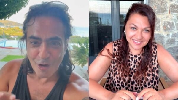 Η Καίτη Γαρμπή και ο Διονύσης Σχοινάς