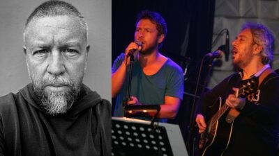 Ο Γιάννης Βαρδής και ο πατέρας του Αντώνης
