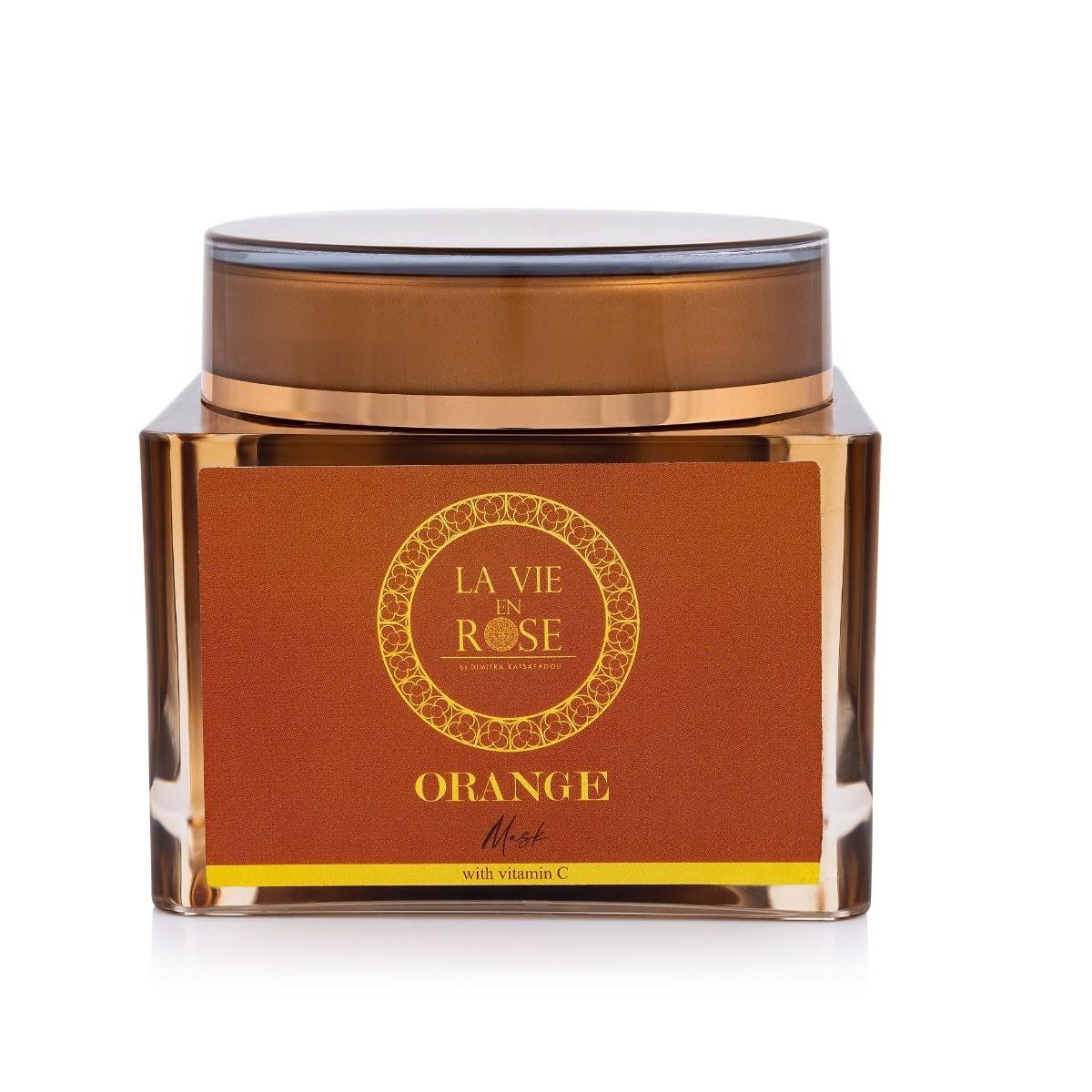 hair mask orange La Vie en Rose
