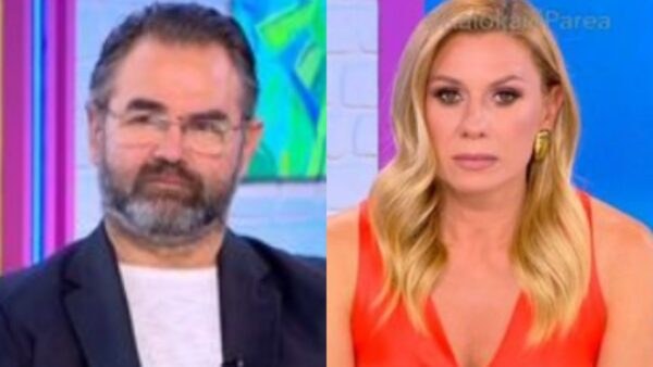 Ο Σταύρος Μπαλάσκας και η Κατερίνα Καραβάτου στο Καλοκαίρι Παρέα