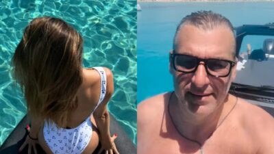 Η Μαρία Αντωνά και ο Γιώργος Λιάγκας