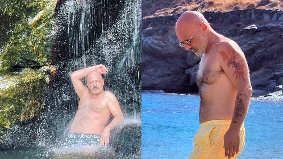 Ο Νίκος Μουτσινάς παλαιότερα και τώρα