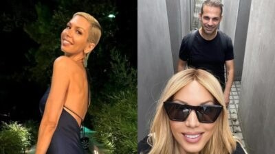 Ο Ντέμης Νικολαΐδης και η Αλεξάνδρα Νικολαΐδου