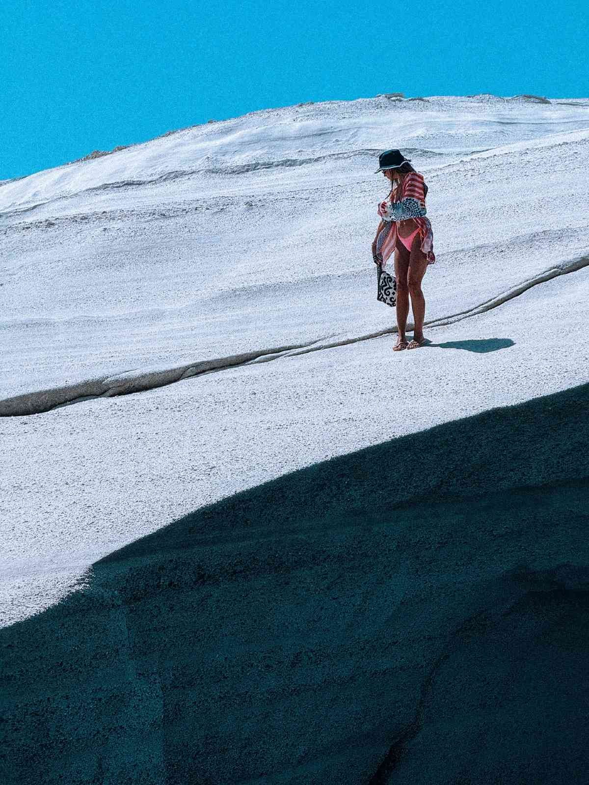 Η Αθηνά Οικονομάκου στη Μήλο