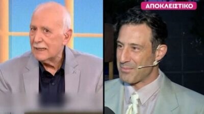 Ο Γιώργος Παπαδάκης και ο Λευτέρης Ελευθερίου