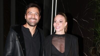 Ο Ανδρέας Γεωργίου με τη Σιμώνη Χριστοδούλου