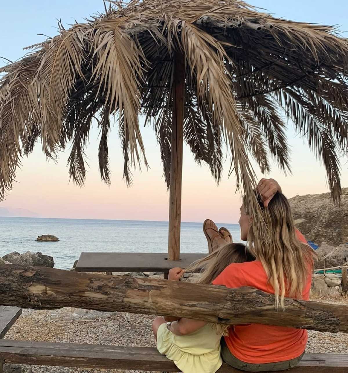 Η Ζέτα Δούκα και η κόρη της