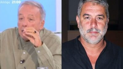 Ο Ανδρέας Μικρούτσικος και ο Βασίλης Μπισμπίκης