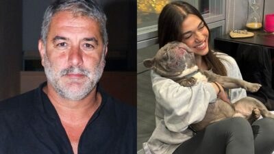 Ο Βασίλης Μπισμπίκης και η Μελίνα Νικολαΐδη