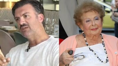 Ο Γιώργος Παπακώστας και η Βέφα Αλεξιάδου