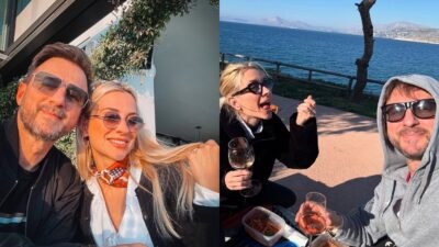 Ο Κώστας Καραφώτης και η Κάτια Μάνου