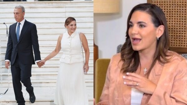 Η Όλγα Κεφαλογιάννη και ο Μίνως Μάτσας