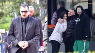 Ο Χρίστος Κούγιας μόνος του και μαζί με τον πατέρα και την αδερφή του