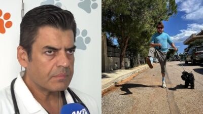 Ο κτηνίατρος του σκύλου του Γιώργου Μαζωνάκη