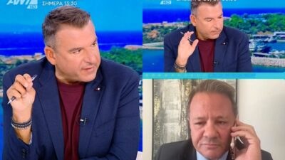 Ο Γιώργος Λιάγκας και ο Απόστολος Λύτρας
