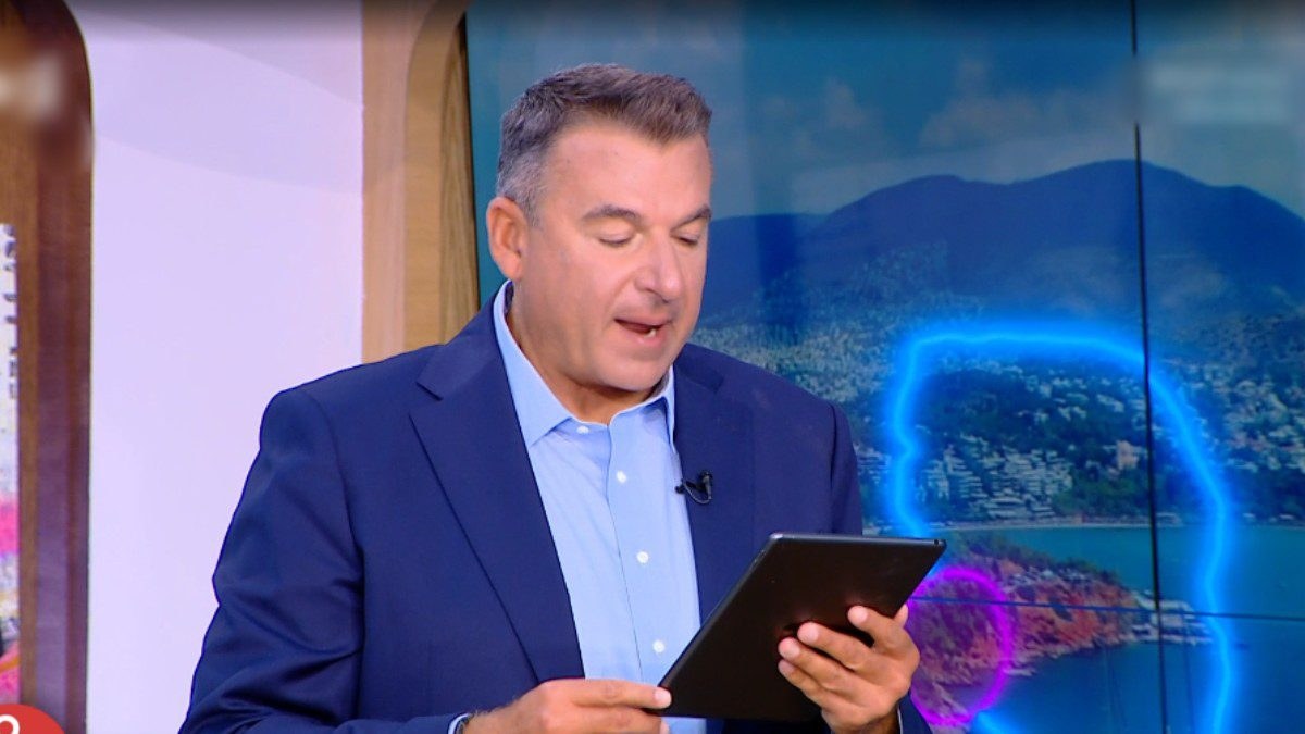 Ο Γιώργος Λιάγκας στην πρεμιέρα του