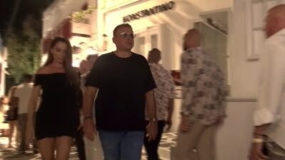 Ο Γιώργος Λιάγκας και η Μαρία Αντωνά
