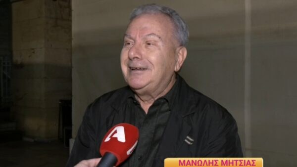 Ο Μανώλης Μήτσιας στην κάμερα του Happy Day