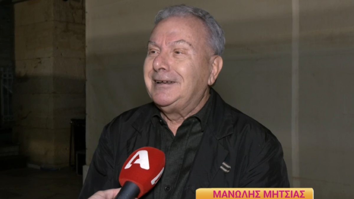 Ο Μανώλης Μήτσιας στην κάμερα του Happy Day