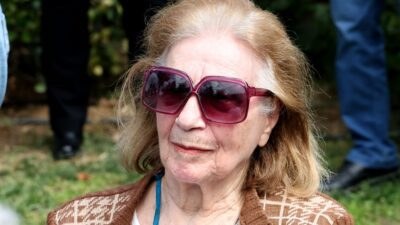 Η Μέλπω Ζαρόκωστα σε δημόσια εμφάνισή της