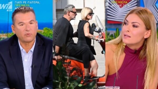 Ο Γιώργος Λιάγκας, η Ελεωνόρα Ζουγανέλη, ο Νίκος Συρίγος και η Δέσποινα Καμπούρη