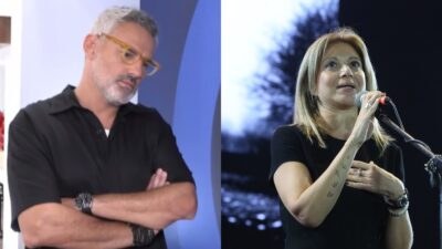 Ο Νίκος Συρίγος και η Μαρία Καρυστιανού