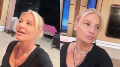 Η Φαίη Σκορδά στα παρασκήνια του Buongiorno