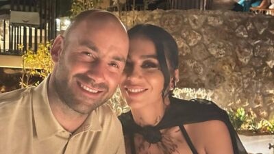 Ο Βασίλης Σπανούλης και η Ολυμπία Χοψονίδου