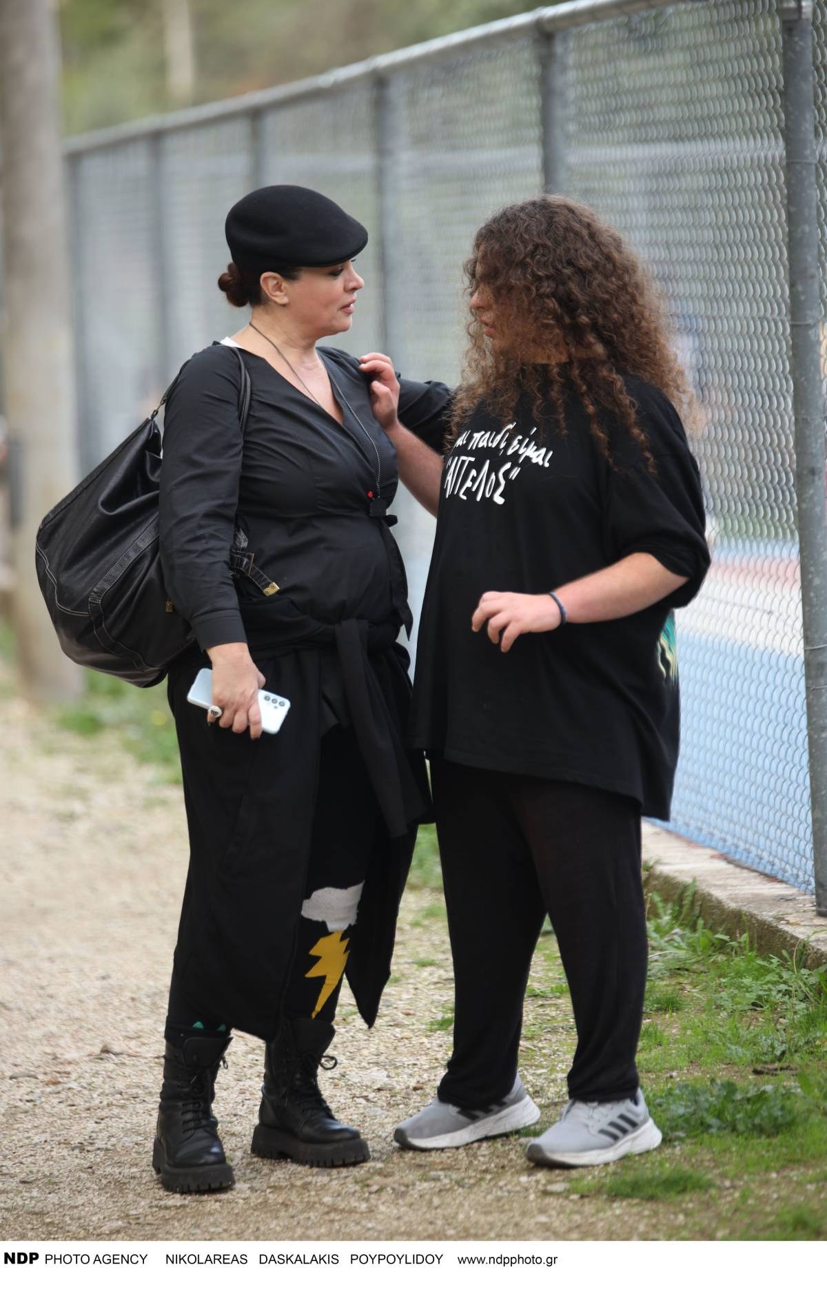 Νένα χρονοπούλου με τον γιο της