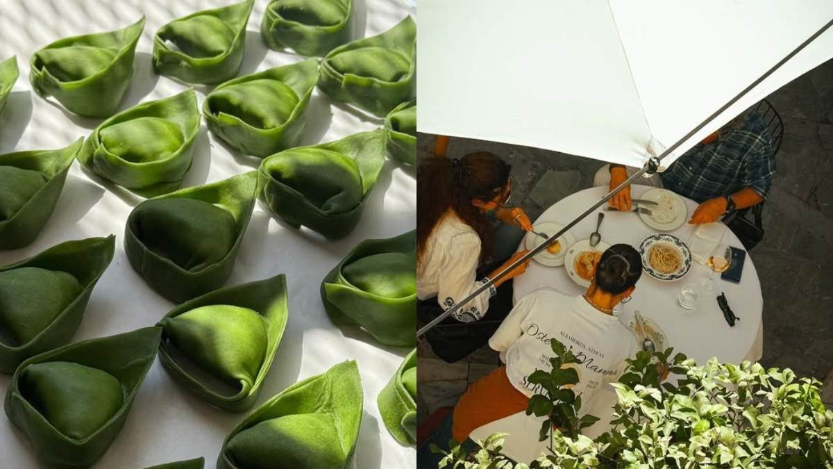 Φαγητό και ο χώρος του Osteria Mamma
