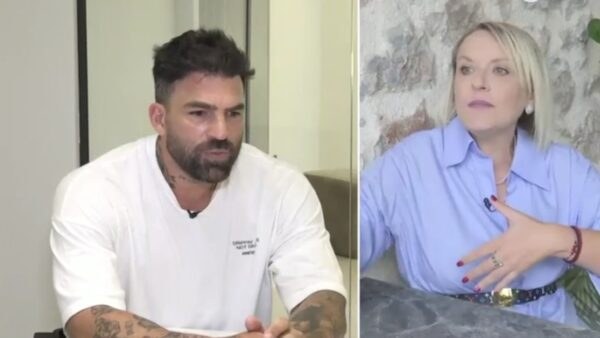 Ο Δημήτρης Αλεξάνδρου και η Τζωρτζέλα Κόσιαβα