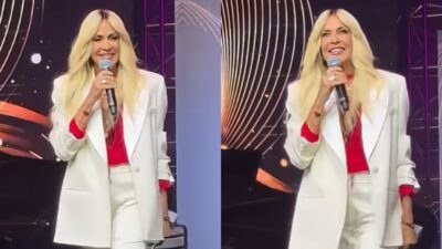 Η Άννα Βίσση στα βραβεία Madam Feggaro στην Κύπρο