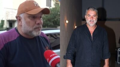 Ο Γρηγόρης Αρναούτογλου και ο Βασίλης Μπισμπίκης