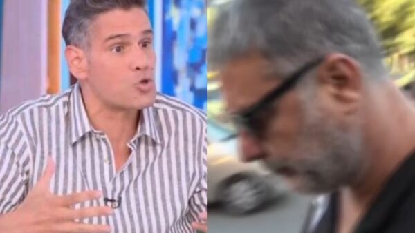 Ο Δημήτρης Ουγγαρέζος και ο Βασίλης Μπισμπίκης