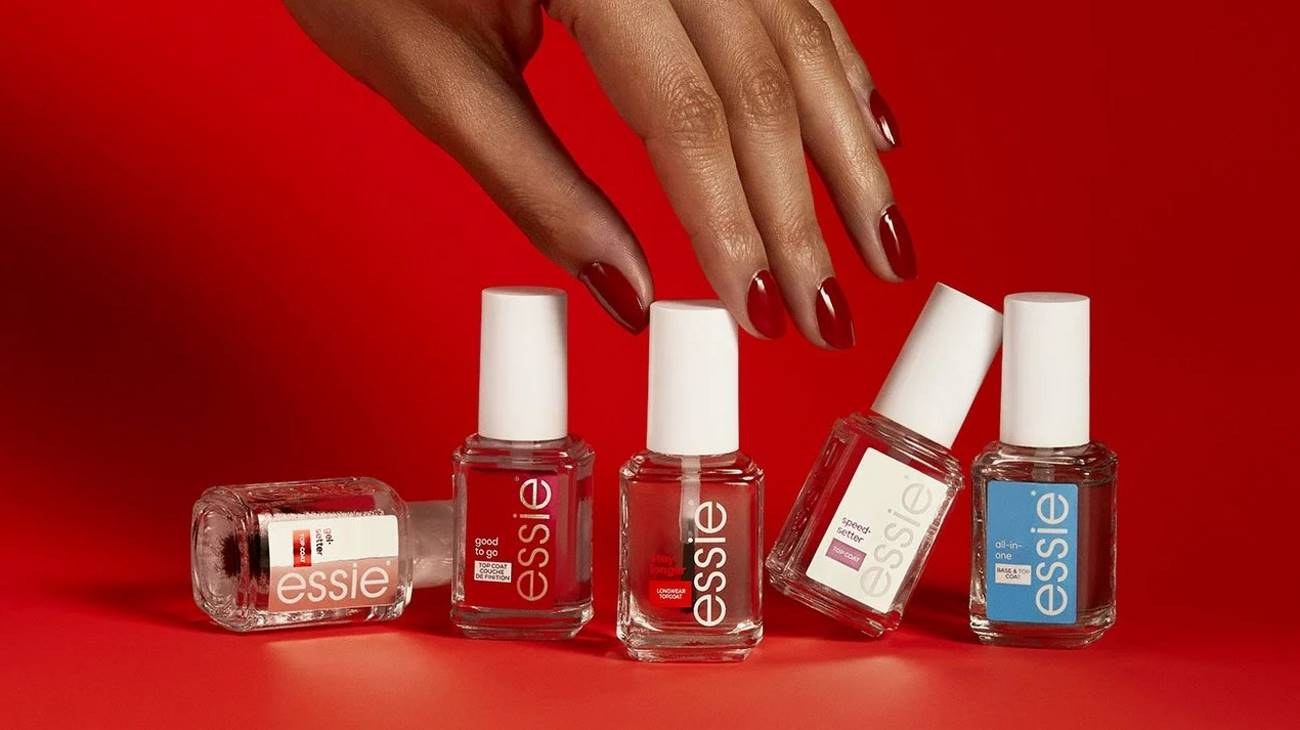μανικιούρ top coats Essie