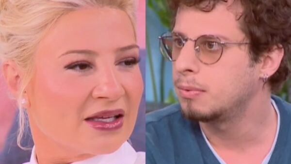 Η Φαίη Σκορδά και ο Βαγγέλης Δαούσης