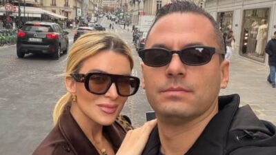 Η Κατερίνα Καινούργιου και ο Παναγιώτης Κουτσουμπής στο Παρίσι