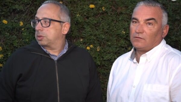 Ο Χρήστος Κούτρας και ο Γιάννης Ντσούνος