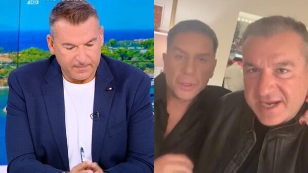 Ο Γιώργος Λιάγκας και ο Γιώργος Μαζωνάκης