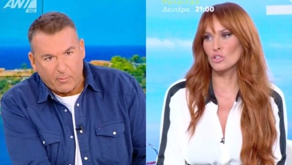 Ο Γιώργος Λιάγκας και η Σίσσυ Χρηστίδου