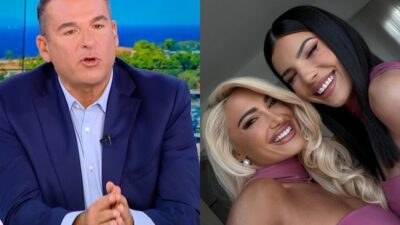 Ο Γιώργος Λιάγκας, η Ιωάννα Τούνη και η Στέλα Πάσσαρη