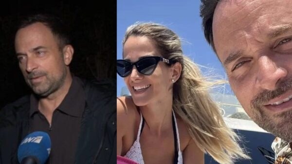 Ο Γιώργος Λιανός και η Κωνσταντίνα Καραλέξη