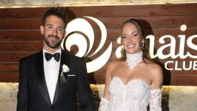 Ο Γιώργος Λιβάνης και η Ανδρομάχη Δημητροπούλου