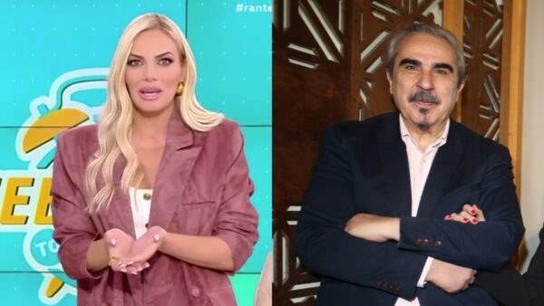 Η Ιωάννα Μαλέσκου και ο Βαγγέλης Περρής