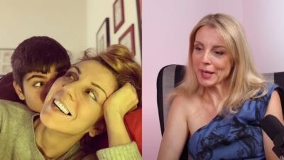 Η Ματίνα Νικολάου και ο γιος της