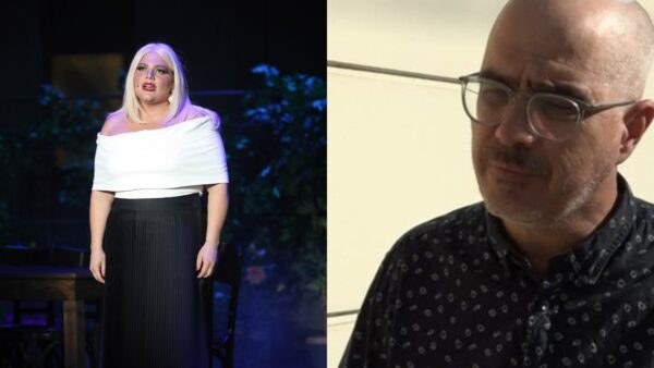 Η Δανάη Μπάρκα και ο Βαγγέλης Χαρισόπουλος