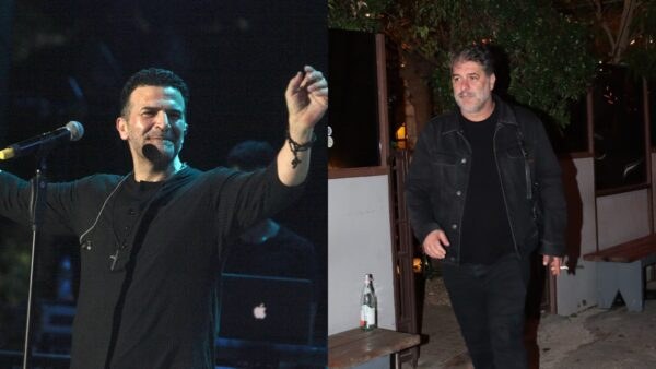 Ο Ηλίας Παλιουδάκης και ο Βασίλης Μπισμπίκης