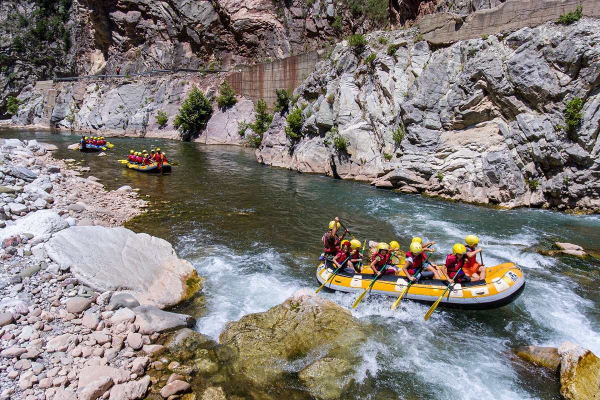 rafting