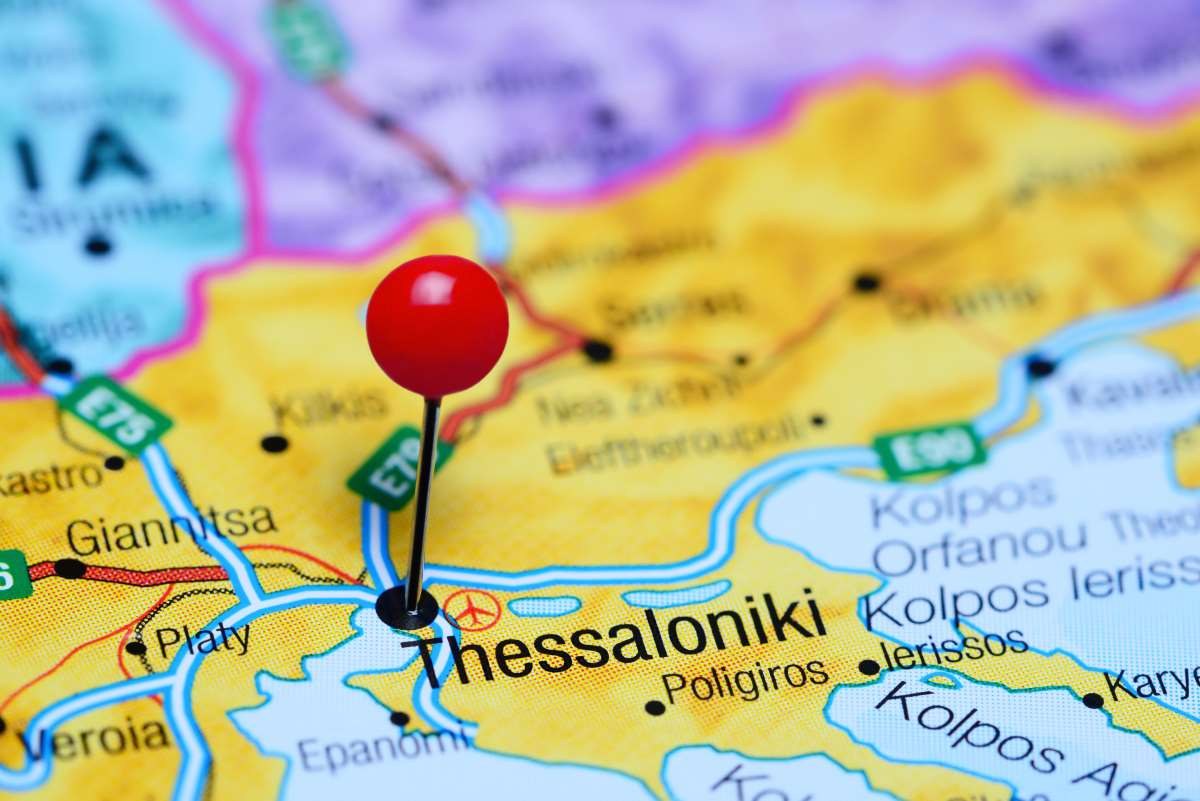 Θεσσαλονίκη χάρτης